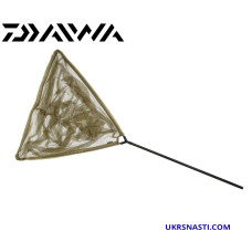 Карповый подсак Daiwa Black Widow Carp Landing Net with telescopic handle